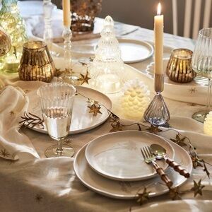 Matilda white Dinner Plates
